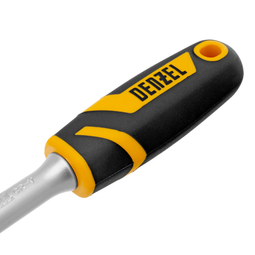 Ключ-трещотка 1/2", 90 зубьев, с быстрым сбросом, CrV Denzel по ценам производителя в Екатеринбурге с доставкой по всей России