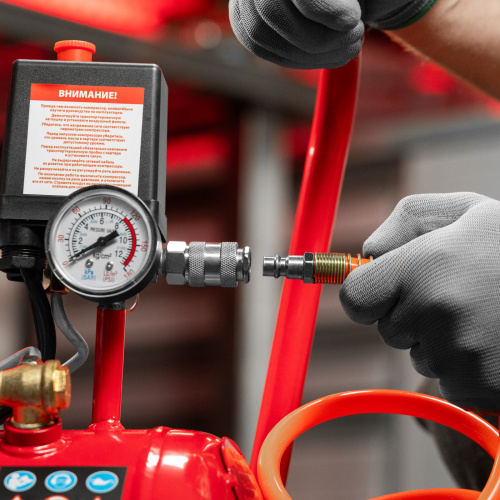 Компрессор воздушный DC1500L/24, 1,5 кВт, 24 л, 210 л/мин MTX по ценам производителя в Екатеринбурге с доставкой по всей России