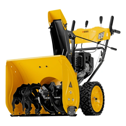 Бензиновая снегоуборочная машина SBM 610S PRO, 212 cc, электростартер, фара, обогрев Denzel по ценам производителя в Екатеринбурге с доставкой по всей России