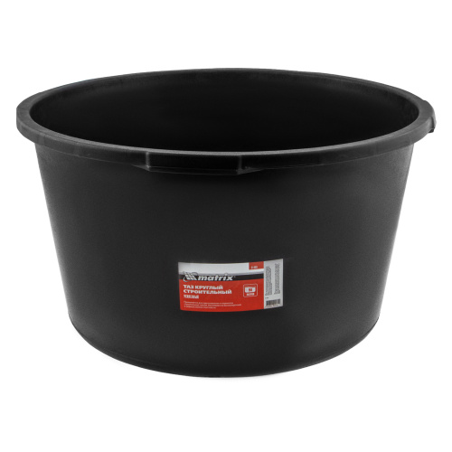 Таз круглый строительный усиленный, 90 л Matrix по ценам производителя в Екатеринбурге с доставкой по всей России