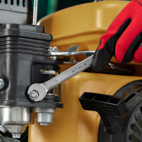 Ключ комбинированный, 9 мм, CrV, матовый хром Stels по ценам производителя в Екатеринбурге с доставкой по всей России