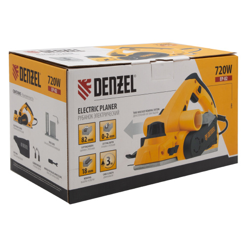 Рубанок электрический EP-82, 720 Вт, 82 мм Denzel по ценам производителя в Екатеринбурге с доставкой по всей России