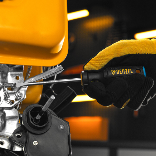 Отвертка, SL5x100 мм, S2, 3к рукоятка Denzel по ценам производителя в Екатеринбурге с доставкой по всей России