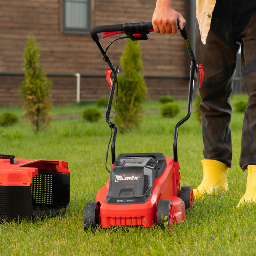 Газонокосилка аккумуляторная бесщеточная CLM-320, 320 мм, травосб. 30 л, Li-Ion, 20 В MTX по ценам производителя в Екатеринбурге с доставкой по всей России