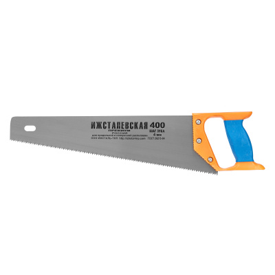 Ножовка по дереву, 400 мм, шаг зубьев 4 мм, пластиковая рукоятка по ценам производителя в Екатеринбурге с доставкой по всей России