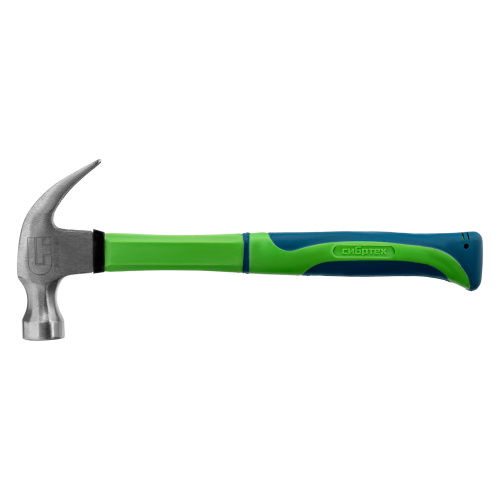 Молоток-гвоздодер, 450 г, фибергласовая обрезиненная рукоятка Сибртех по ценам производителя в Екатеринбурге с доставкой по всей России