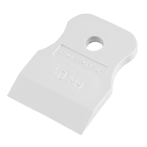 Шпатель, белая резина, 40 мм Сибртех по ценам производителя в Екатеринбурге с доставкой по всей России