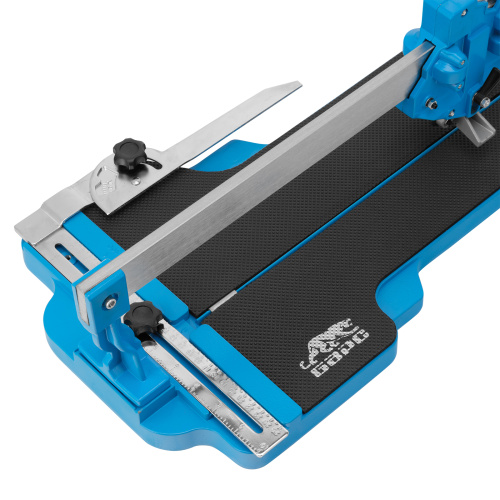 Плиткорез ручной монорельсовый 600 х 14 мм, ходовая каретка, 9/4 регулировка подшипников, литая станина Барс по ценам производителя в Екатеринбурге с доставкой по всей России