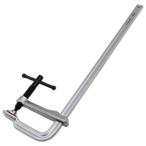 Струбцина F-образная, 100x400мм, кованая Denzel по ценам производителя в Екатеринбурге с доставкой по всей России