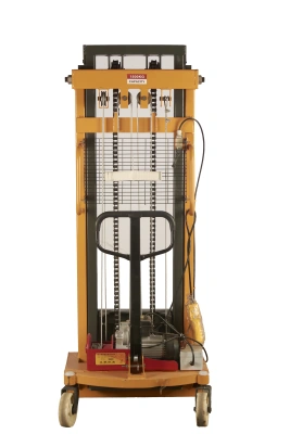 Штабелер с электроподъемом 1,5 т 1,6 м TOR TSW с лебедкой и пультом по ценам производителя в Екатеринбурге с доставкой по всей России