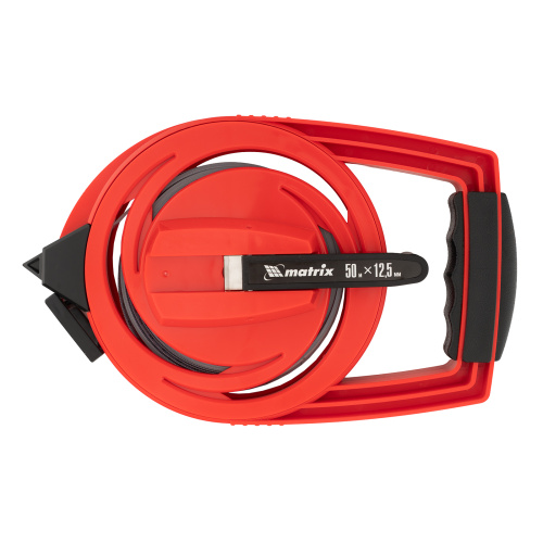 Рулетка геодезическая, 50 м х 12,5 мм, металлическая лента, закрытый корпус Matrix по ценам производителя в Екатеринбурге с доставкой по всей России