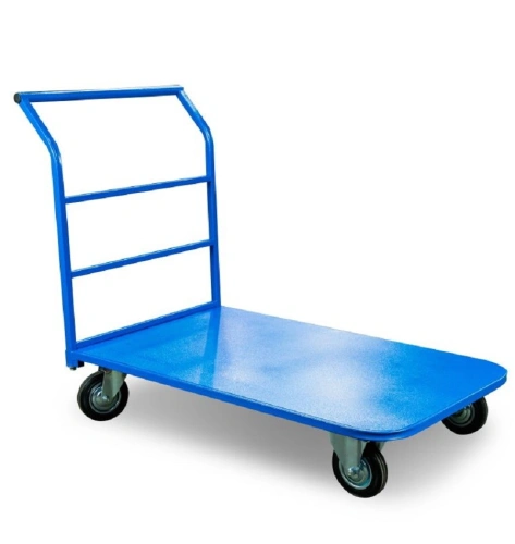 Тележка платформенная TOR ТП-7 (600х1200) г/п 435 кг (160мм) по ценам производителя в Екатеринбурге с доставкой по всей России