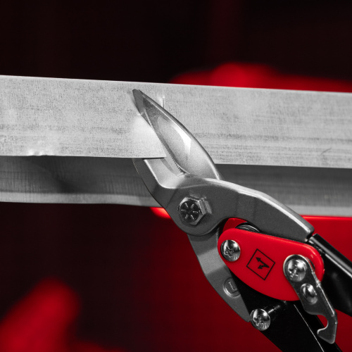 Ножницы по металлу, 250 мм, левый рез, сталь CRMO, двухкомпонентные рукоятки, PRO Matrix по ценам производителя в Екатеринбурге с доставкой по всей России