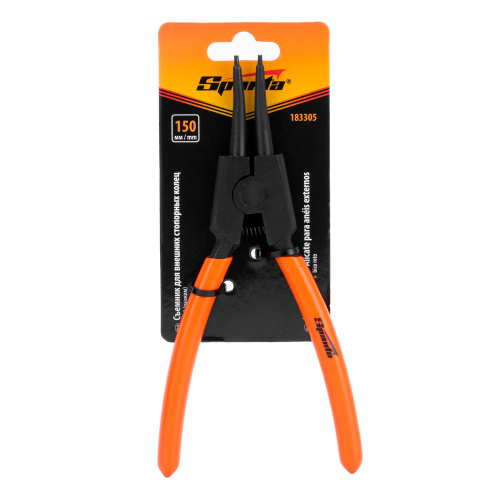 Съемник, 150 мм, для внешних стопорных колец, прямой (разжим) Sparta по ценам производителя в Екатеринбурге с доставкой по всей России