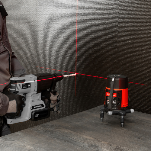 Лазерный уровень CRX-30R, 30 м, красный луч, батарейки, резьба 5/8" MTX по ценам производителя в Екатеринбурге с доставкой по всей России