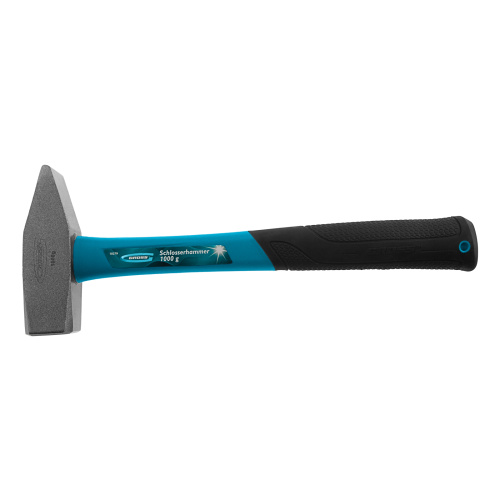 Молоток слесарный, 1000 г, квадратный боек, фибергласовая обрезиненная рукоятка Gross по ценам производителя в Екатеринбурге с доставкой по всей России