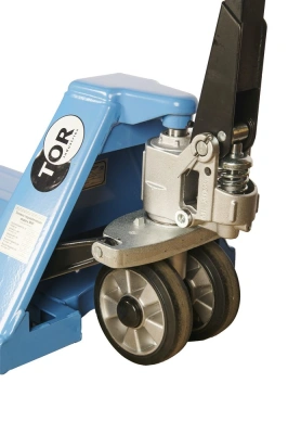 Тележка гидравлическая 2500 кг 1500 мм резиновые колеса TOR RHP купить в Москве с доставкой по всей России | ProtosMarket.ru