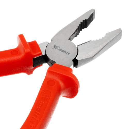 Плоскогубцы Econom, 180 мм, шлифованные, пластмассовые рукоятки Matrix по ценам производителя в Екатеринбурге с доставкой по всей России