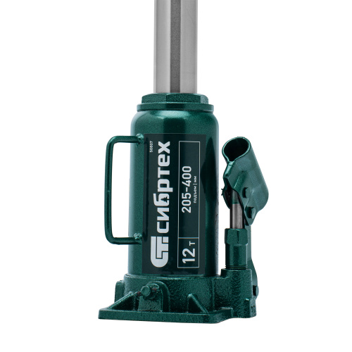 Домкрат гидравлический бутылочный, 12 т, 205-400 мм Сибртех по ценам производителя в Екатеринбурге с доставкой по всей России