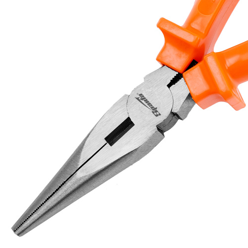 Длинногубцы прямые Classic, 180 мм, шлифованные, пластмассовые рукоятки Sparta по ценам производителя в Екатеринбурге с доставкой по всей России