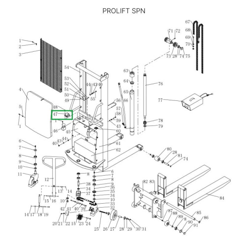 Зарядная розетка для штабелеров SPN по ценам производителя в Екатеринбурге с доставкой по всей России