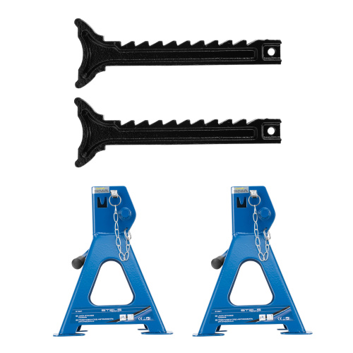 Подставки под автомобиль регулируемые, 2 т, H подъема 280-420 мм, 2 шт, Stels по ценам производителя в Екатеринбурге с доставкой по всей России