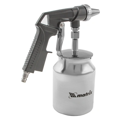 Пистолет пескоструйный с нижним бачком, пневматический Matrix по ценам производителя в Екатеринбурге с доставкой по всей России