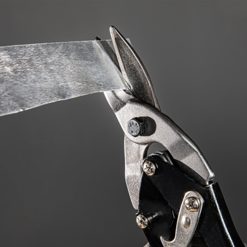 Ножницы по металлу, 250 мм, пряморежущие, для тонкого металла, обрезиненные рукоятки Matrix по ценам производителя в Екатеринбурге с доставкой по всей России