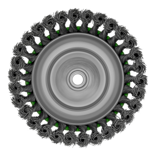 Щетка для УШМ, 150 мм, М14, "чашка", крученая проволока 0.5 мм Сибртех по ценам производителя в Екатеринбурге с доставкой по всей России