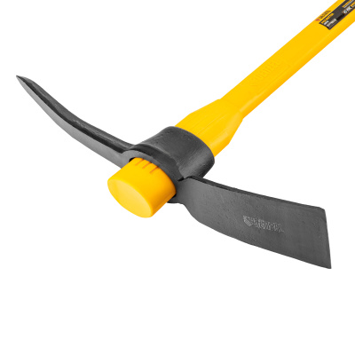 Кирка 2250 г, широкая, фиберглассовая обрезиненная рукоятка 900 мм Denzel по ценам производителя в Екатеринбурге с доставкой по всей России