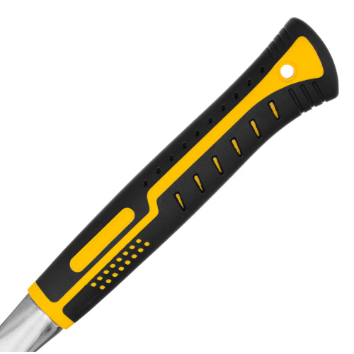 Молоток слесарный 600 г, цельнометаллический, двухкомпонентная рукоятка Denzel по ценам производителя в Екатеринбурге с доставкой по всей России