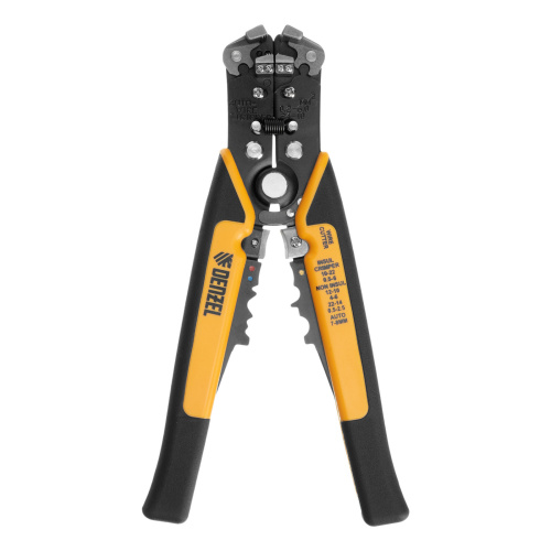 Щипцы для зачистки электропроводов 0,2-6 мм², функция обрезания проводов Denzel по ценам производителя в Екатеринбурге с доставкой по всей России