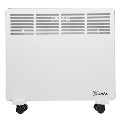 Конвектор электрический КМ-1000.1, 230 В, 1000 Вт, X-образный нагреватель, колеса, термостат MTX по ценам производителя в Екатеринбурге с доставкой по всей России