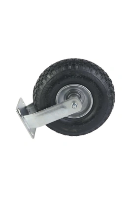 Колесо пневматическое резиновое 260 мм PRF 85 неповоротное на кронштейне по ценам производителя в Екатеринбурге с доставкой по всей России