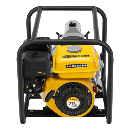 Мотопомпа бензиновая для грязной воды PX-80D7, 7 л.с., 3", 1300 л/мин, глуб 8 м,напор 30 м Denzel по ценам производителя в Екатеринбурге с доставкой по всей России