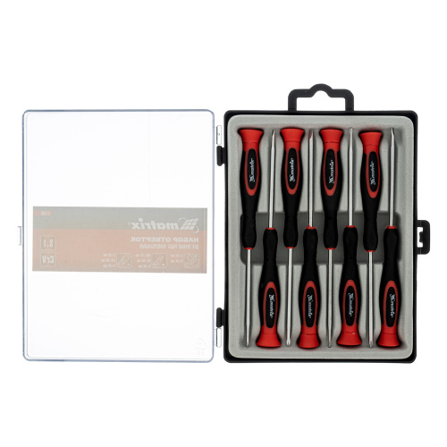 Набор отверток для точных работ универсальный, 8 шт, Crv Matrix по ценам производителя в Екатеринбурге с доставкой по всей России