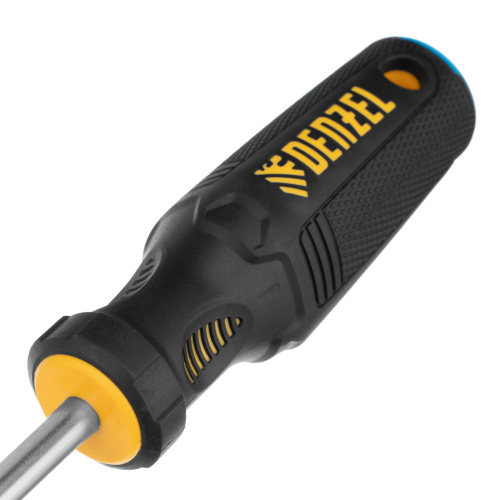 Отвертка SL8x150 мм, CrV, трехкомпонентная рукоятка Denzel по ценам производителя в Екатеринбурге с доставкой по всей России