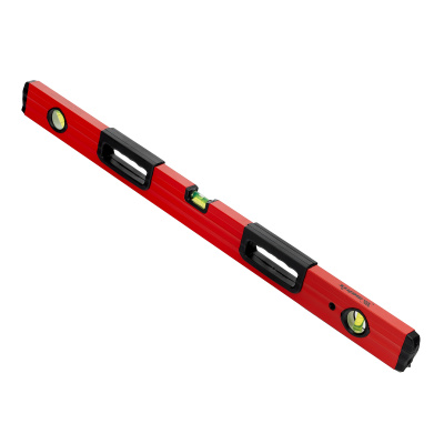 Уровень алюминиевый, 800 мм, фрезерованный, 3 глазка, две эргономичные ручки Matrix по ценам производителя в Екатеринбурге с доставкой по всей России