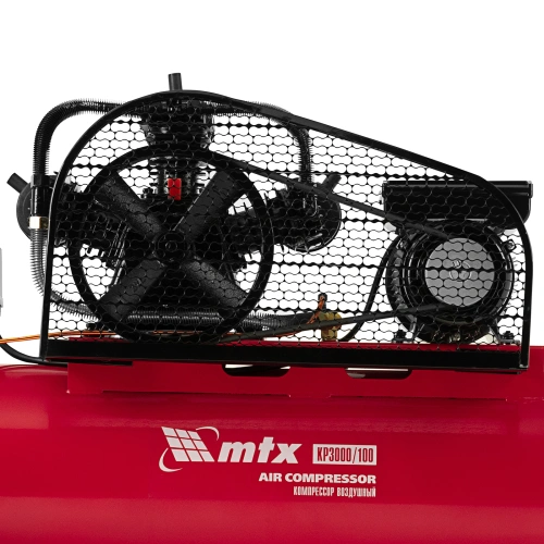 Компрессор воздушный ременный привод КР3000/100  3,0 кВт, 100 литров, 510 л/мин МТХ по ценам производителя в Екатеринбурге с доставкой по всей России