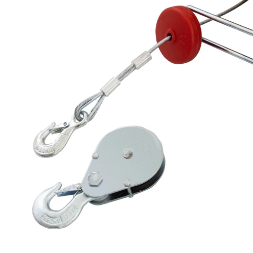 Тельфер электрический TF-1200,1.2 т, 1800 Вт, высота 12 м, 8 м/мин Denzel по ценам производителя в Екатеринбурге с доставкой по всей России