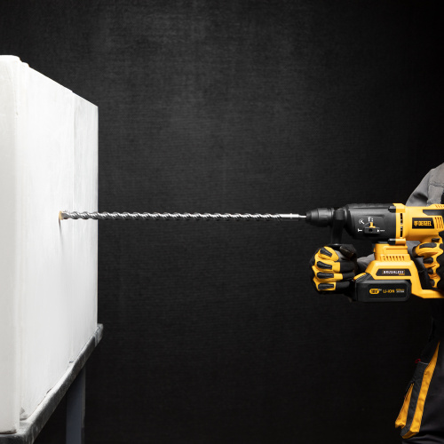 Бур по бетону, двойная спираль, три пылеотводящие кромки, 16 x 600 мм DENZEL по ценам производителя в Екатеринбурге с доставкой по всей России