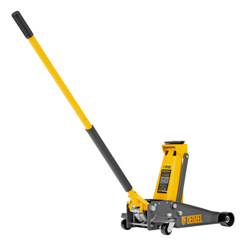 Домкрат гидравлический подкатной, 3 т, 125-470 мм, быстрый подъем, проф. Denzel по ценам производителя в Екатеринбурге с доставкой по всей России