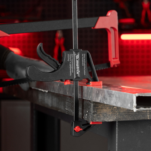 Струбцина универсальная F-образная, 150 х 265 х 45 мм, пластмассовый корпус Matrix по ценам производителя в Екатеринбурге с доставкой по всей России