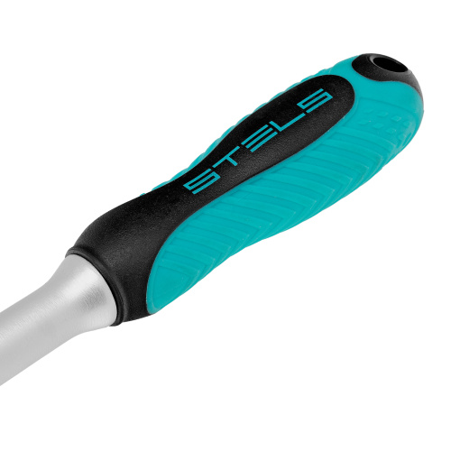 Ключ-трещотка шарнирный 1/2", СrV, 72 зуба, с быстрым сбросом, матовый хром Stels по ценам производителя в Екатеринбурге с доставкой по всей России