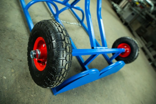 Тележка для баллонов пропан + кислород TOR ТГК-П, 2 баллона (250 пневмо+160поворотное) по ценам производителя в Екатеринбурге с доставкой по всей России