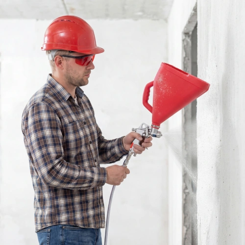 Картушный пистолет для штукатурки, V= 9,5 л, сопла 4, 6 и 8 мм Matrix по ценам производителя в Екатеринбурге с доставкой по всей России