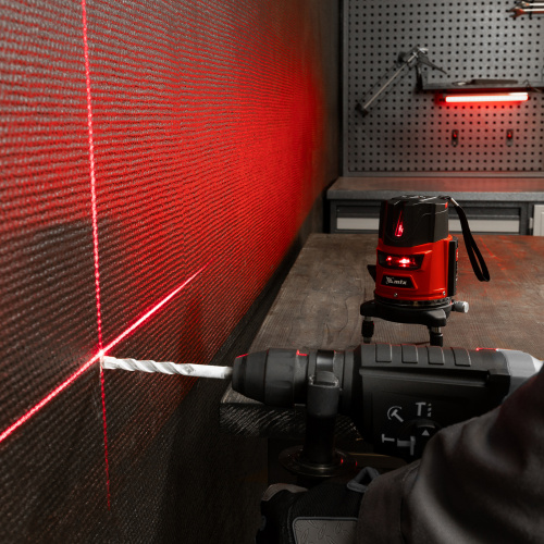 Лазерный уровень CRX-30R, 30 м, красный луч, батарейки, резьба 5/8" MTX по ценам производителя в Екатеринбурге с доставкой по всей России