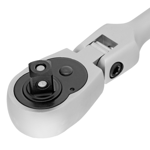 Ключ-трещотка шарнирный 1/2", СrV, 72 зуба, с быстрым сбросом, матовый хром Stels по ценам производителя в Екатеринбурге с доставкой по всей России