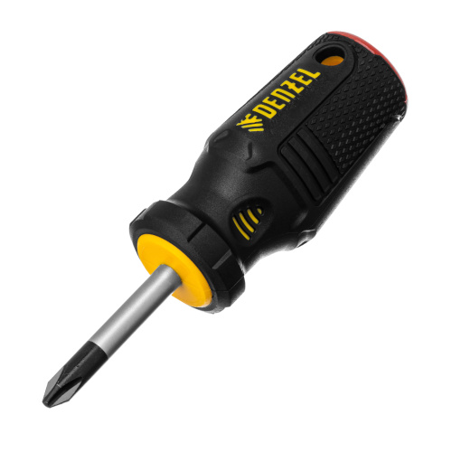 Отвертка, PH2х38 мм, S2, 3к рукоятка Denzel по ценам производителя в Екатеринбурге с доставкой по всей России