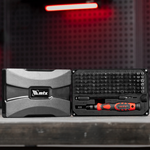 Набор для точных работ 107 в 1, универсальный, сталь CrV MTX по ценам производителя в Екатеринбурге с доставкой по всей России